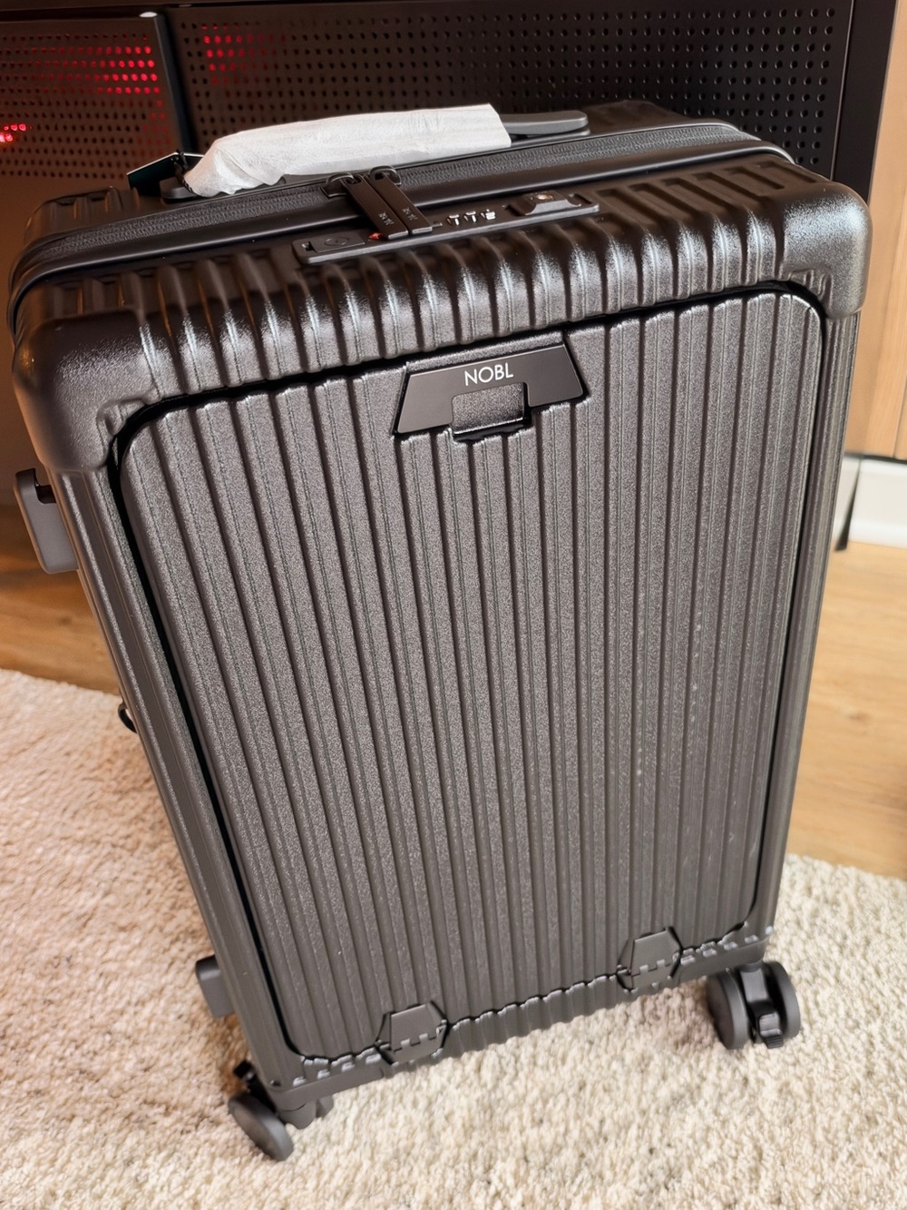 NOBL BRAND NEW All-In-One Expandable Carry On (Black)